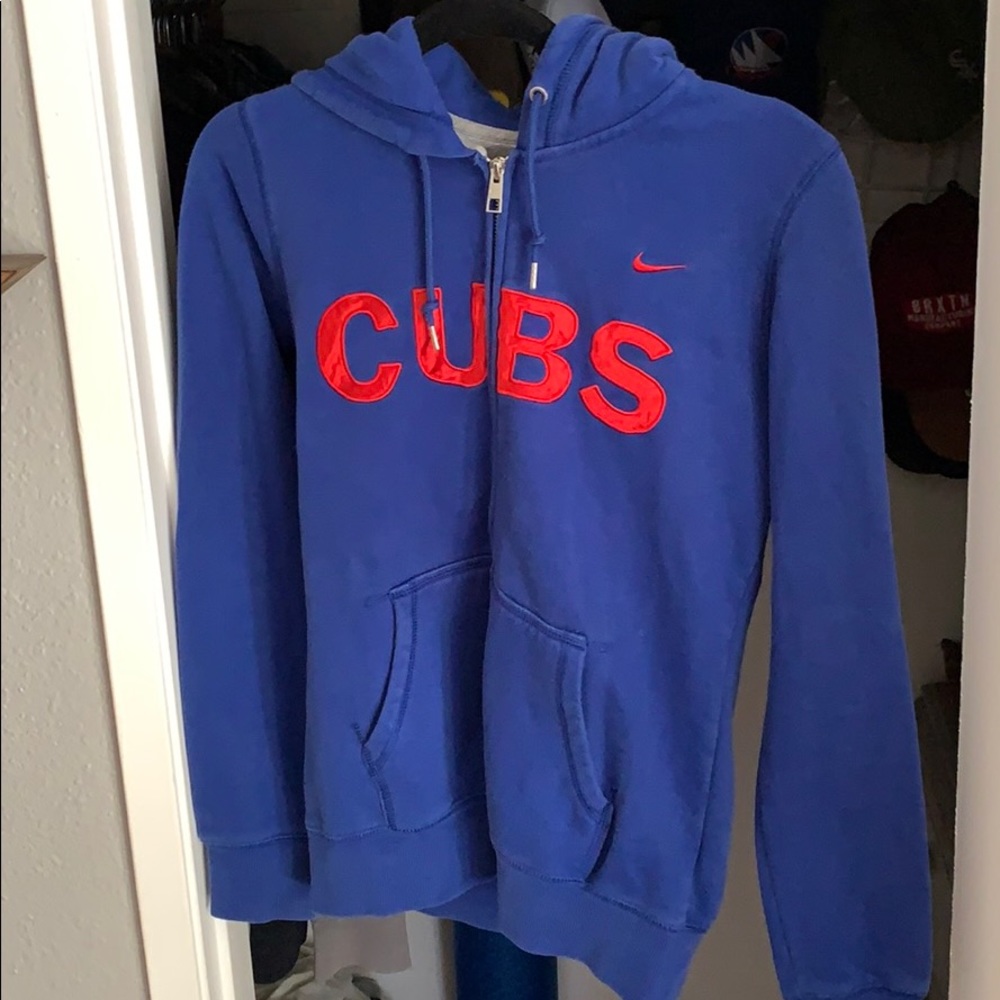 Chicago Cubs Nike Zip Hoodie